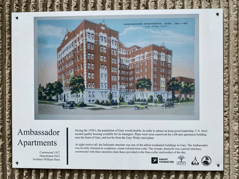 Ambassador Apartments Marker image. Click for full size.