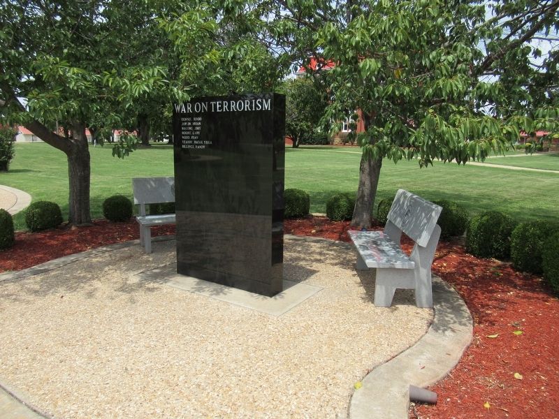 Choctaw Nation War On Terrorism Memorial. Click for full size. Choctaw Nation War On Terrorism Memorial image. Click for full size.