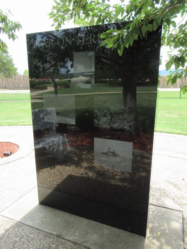Choctaw Nation War On Terrorism Memorial (Back). Click for full size. Choctaw Nation War On Terrorism Memorial (Back) image. Click for full size.