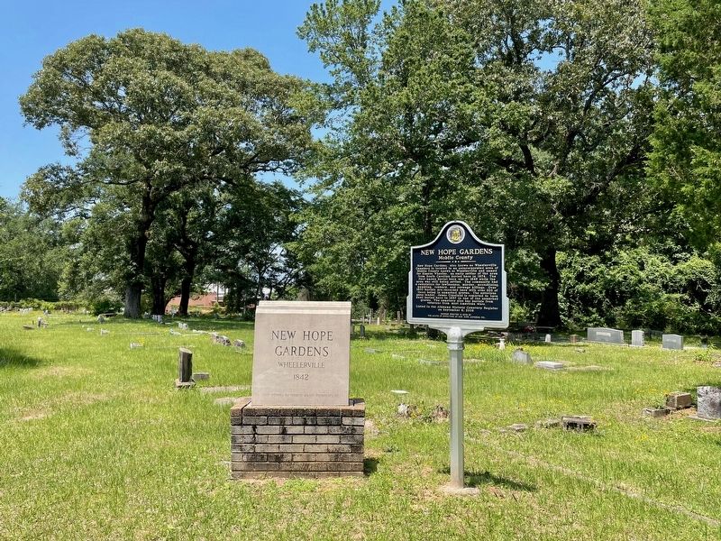 New Hope Gardens Marker image. Click for full size.