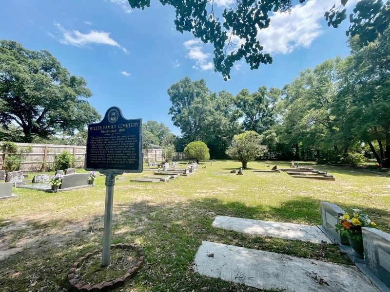 Miller Family Cemetery image. Click for full size.