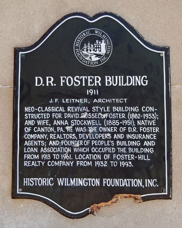 D. R. Foster Building Marker image. Click for full size.