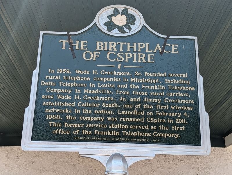 The Birthplace of CSPIRE Marker. Click for full size. The Birthplace of CSPIRE Marker image. Click for full size.