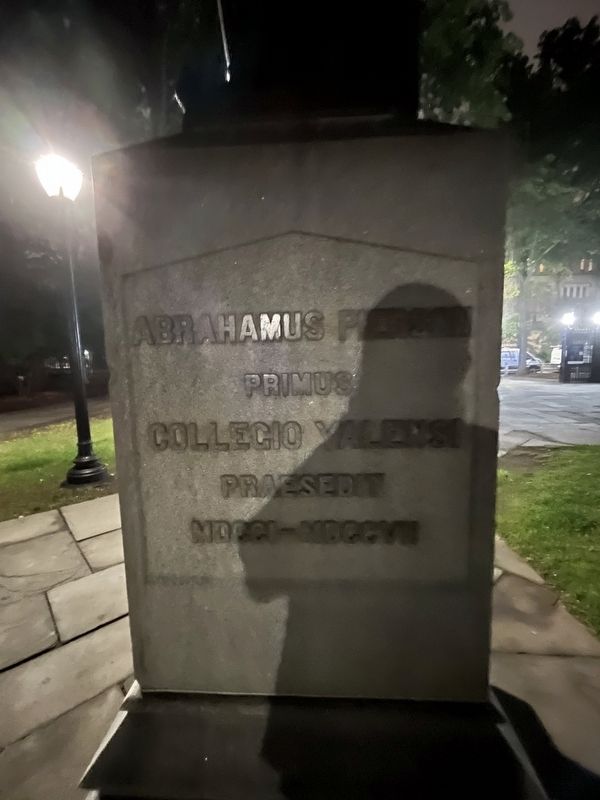 Abrahamus Pierson Marker image. Click for full size.