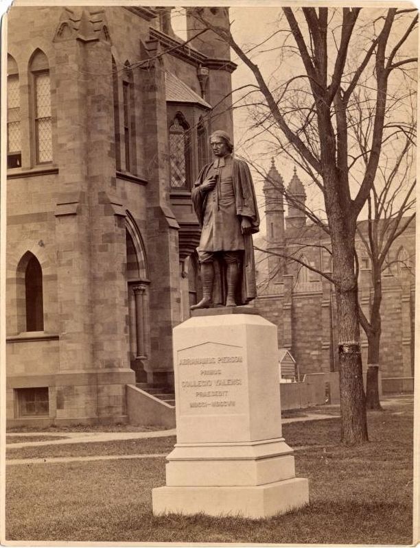 Abrahamus Pierson Marker image. Click for full size.