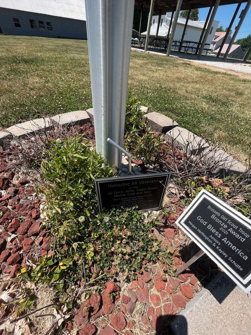 Honoring All Veterans Marker. Click for full size. Honoring All Veterans Marker image. Click for full size.