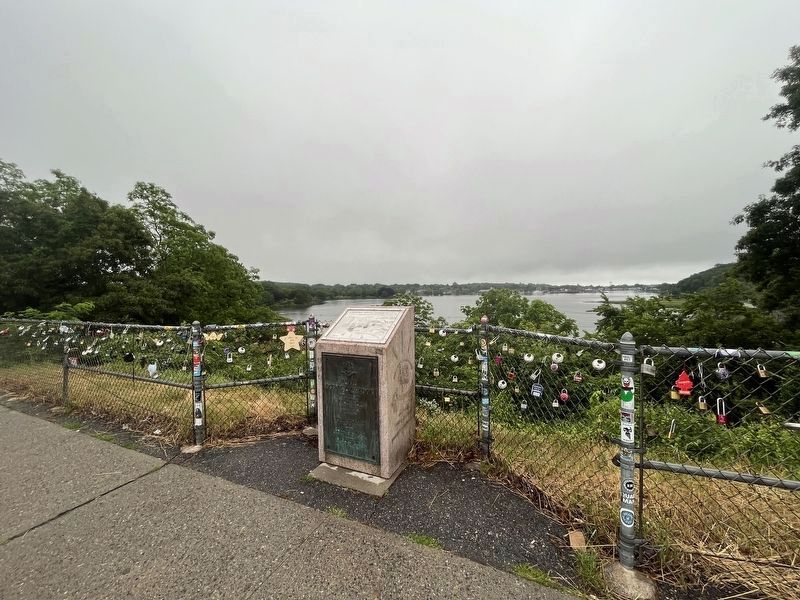 Historic Mystic, Connecticut Marker. Click for full size. Historic Mystic, Connecticut Marker image. Click for full size.