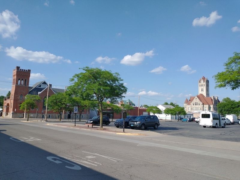 Site of Old Hancock County Seminary Marker image. Click for full size.