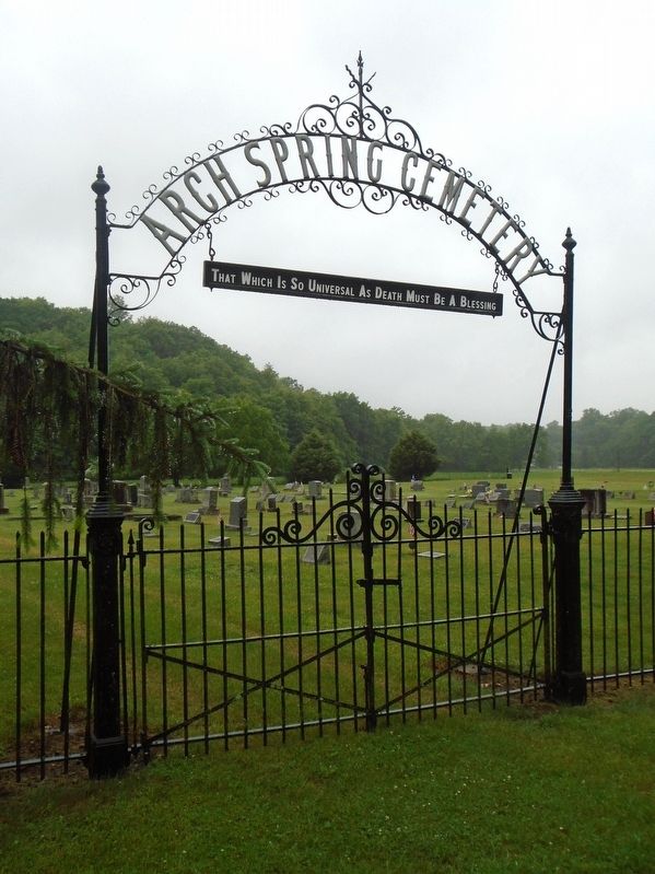 Arch Springs Cemetery image. Click for full size.