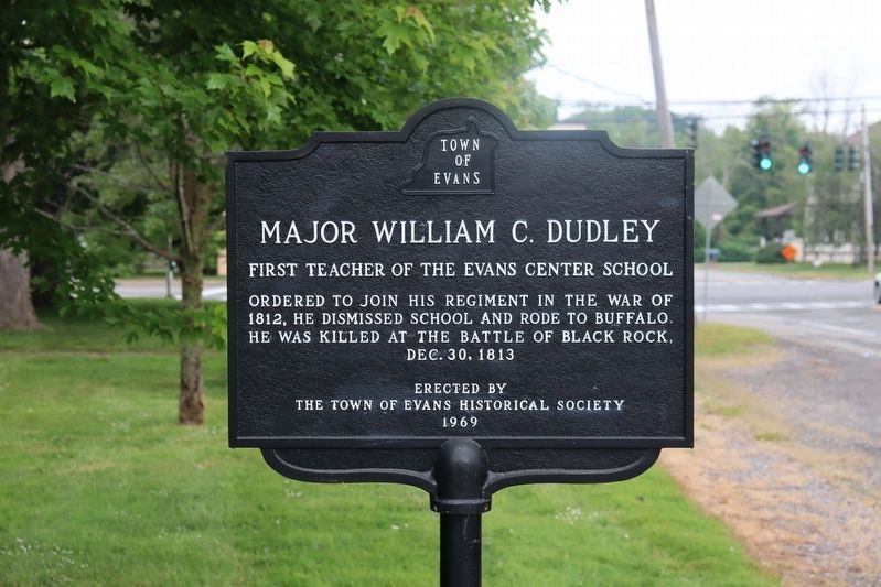 Major William C. Dudley Marker image. Click for full size.