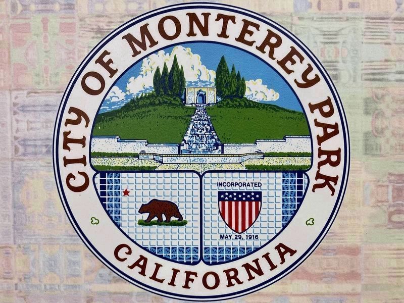 Monterey Park City Seal image. Click for full size.