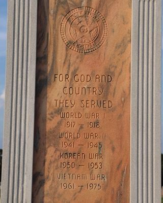 Wilson Veterans Memorial Marker image. Click for full size.