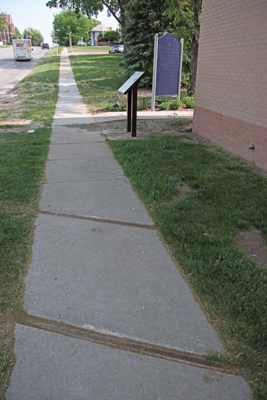 The Original Union Pacific Mainline Through Papillion Marker. Click for full size. The Original Union Pacific Mainline Through Papillion Marker image. Click for full size.