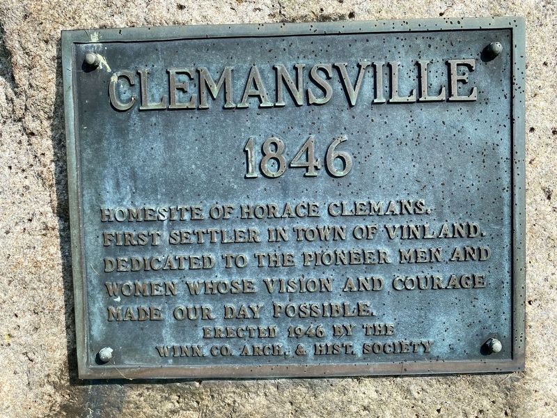 Clemansville Marker image. Click for full size.