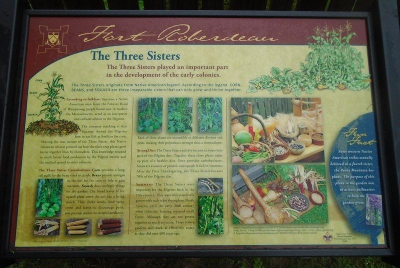 The Three Sisters Marker image. Click for full size.