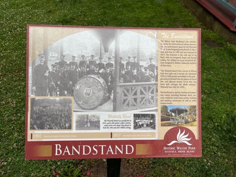 Bandstand Marker image. Click for full size.