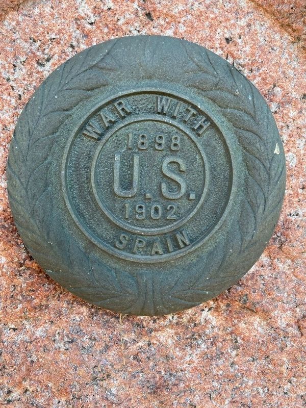 Spanish American War Memorial. Click for full size. Spanish American War Memorial image. Click for full size.