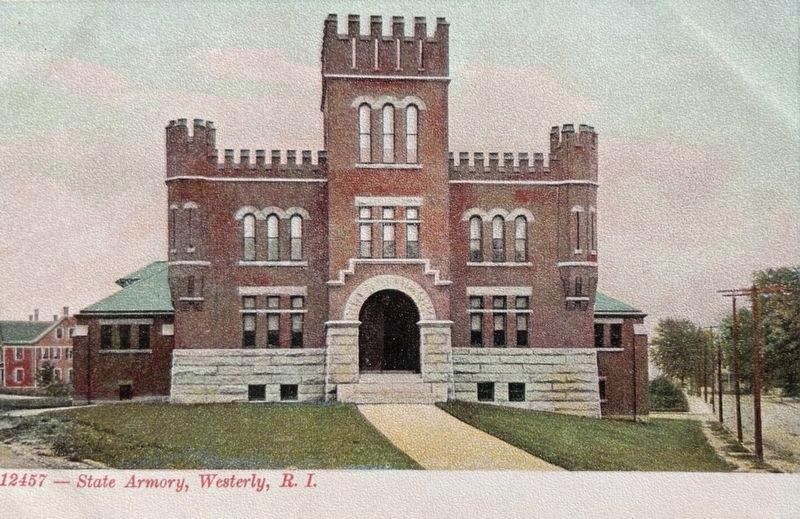 State Armory, Westerly, R.I. image. Click for full size.