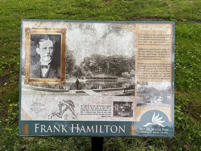 Frank Hamilton Marker image. Click for full size.
