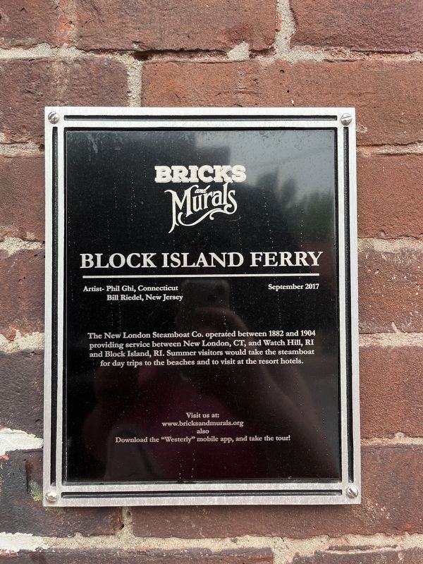 Block Island Ferry Marker image. Click for full size.