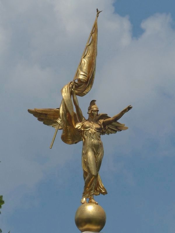 Victory by Daniel Chester French. Click for full size. Victory by Daniel Chester French image. Click for full size.