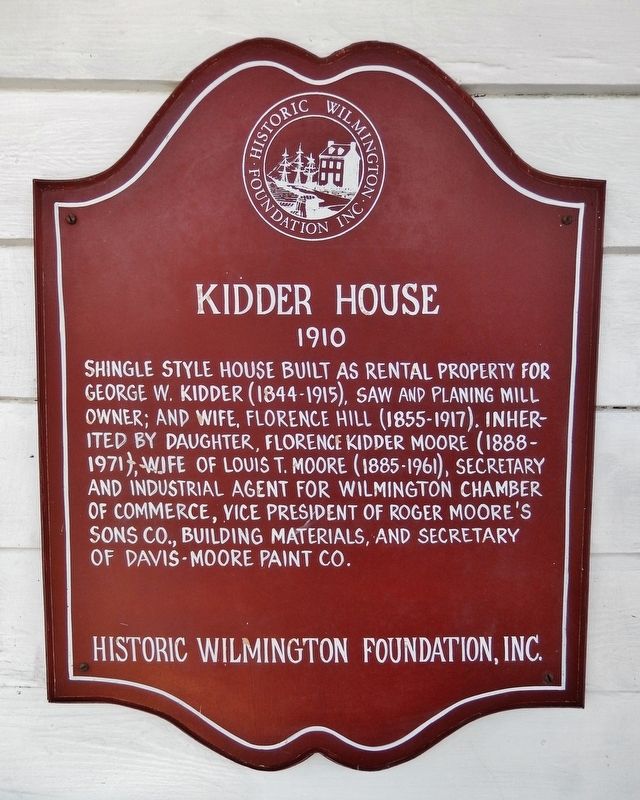 Kidder House Marker image. Click for full size.