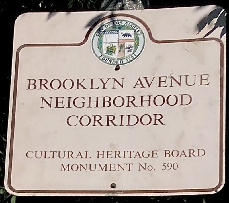 Brooklyn Avenue Marker image. Click for full size.