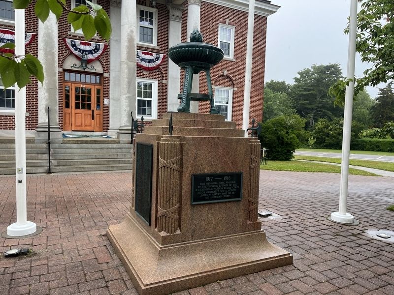 World War I Memorial. Click for full size. World War I Memorial image. Click for full size.
