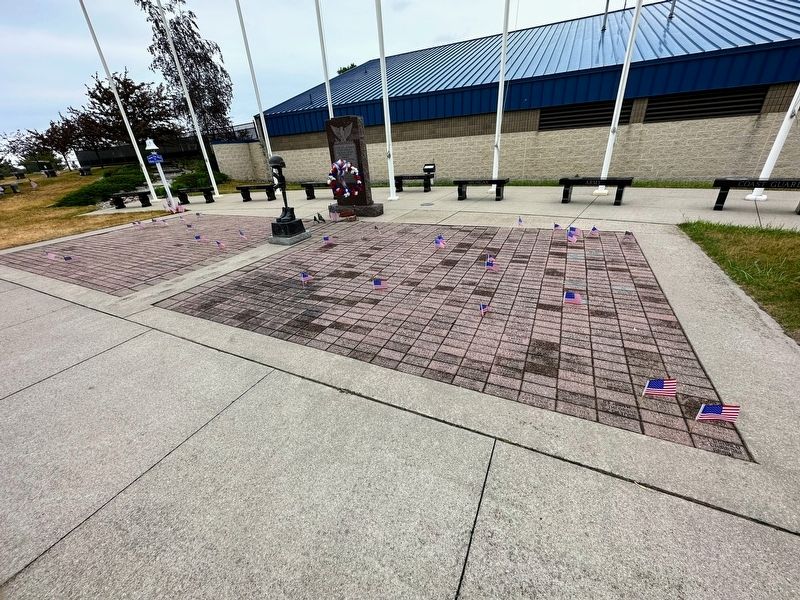 Port Austin Veterans Memorial. Click for full size. Port Austin Veterans Memorial image. Click for full size.