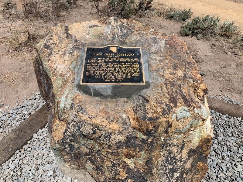 Jumbo (West Comstock) Marker image. Click for full size.