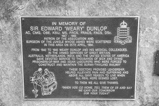 Sir Edward “Weary” Dunlop Marker. Click for full size. Sir Edward “Weary” Dunlop Marker image. Click for full size.