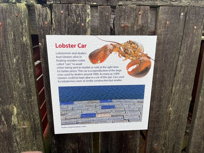 Lobster Car Marker image. Click for full size.