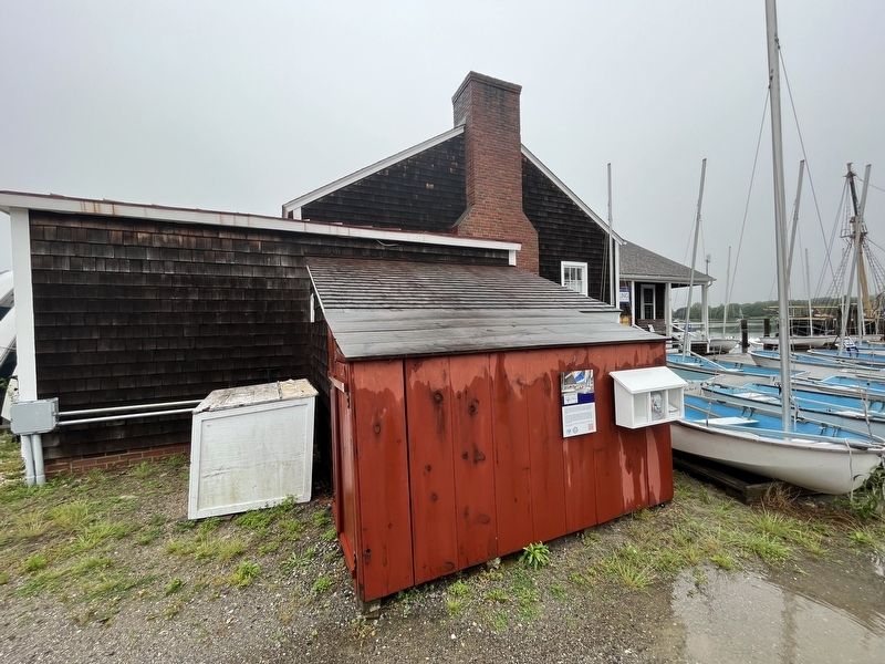 Mystic Seaport Museum Sailing Center Marker image. Click for full size.