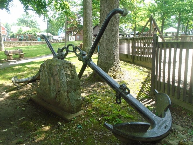 Morrisons Cove Memorial Park Anchors & Fort Necessity Stone image. Click for full size.