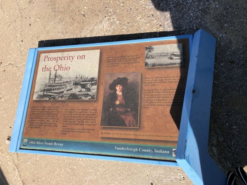 Prosperity on the Ohio Marker. Click for full size. Prosperity on the Ohio Marker image. Click for full size.