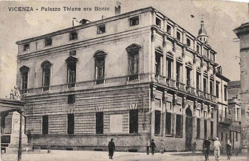 Palazzo Thiene ora Bonin. Click for full size. Palazzo Thiene ora Bonin image. Click for full size.