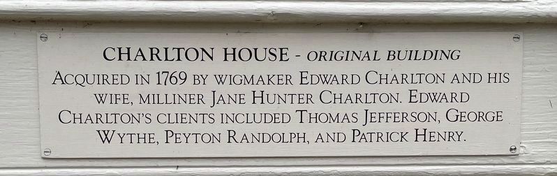 Charlton House Marker image. Click for full size.