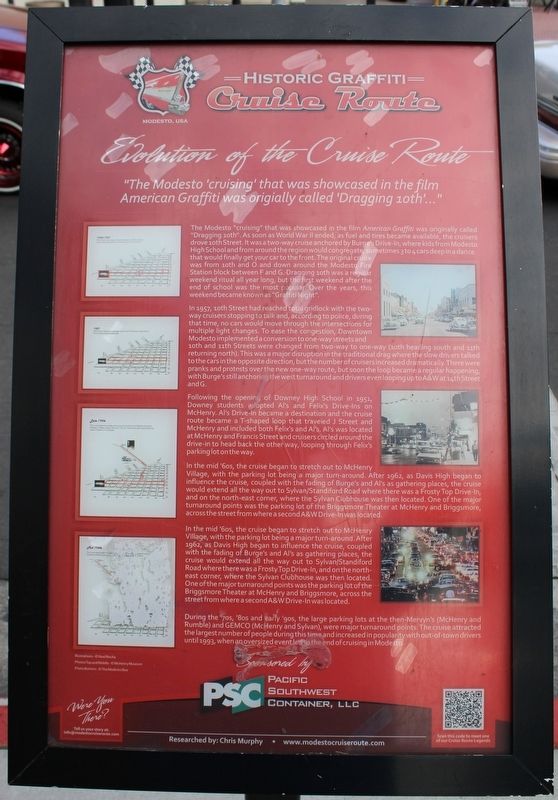 <i>Evolution of the Cruise Route</i> Marker image. Click for full size.
