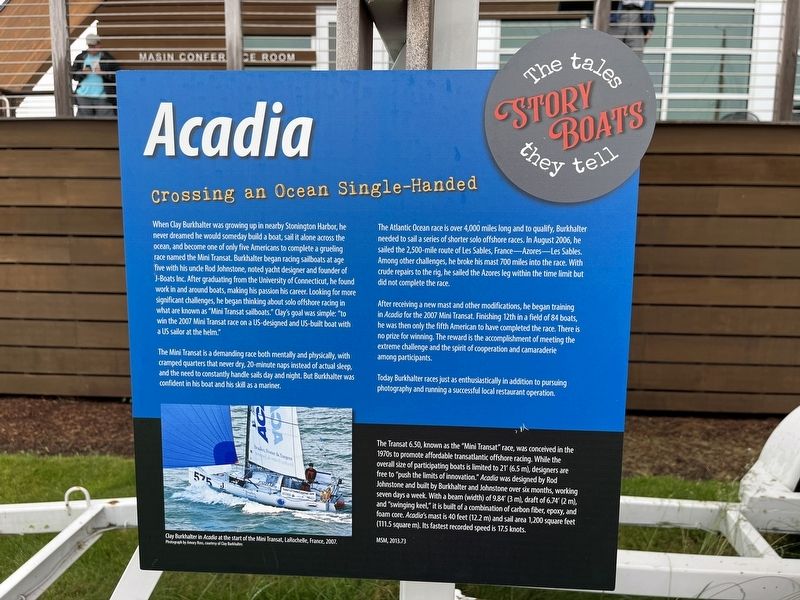 Acadia Marker image. Click for full size.