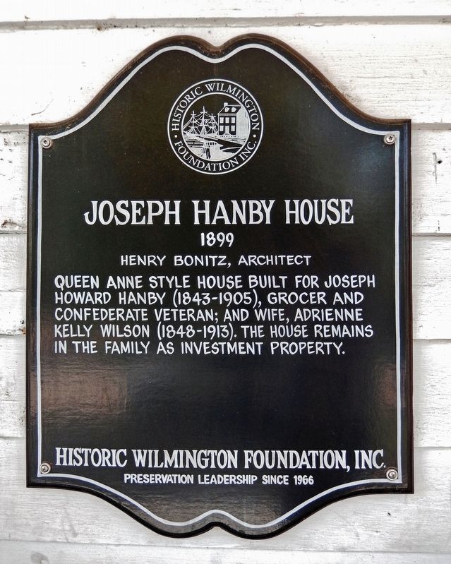 Joseph Hanby House Marker image. Click for full size.
