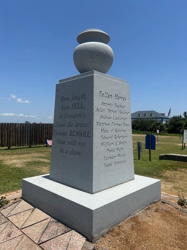 Battle of Velasco Memorial image. Click for full size.