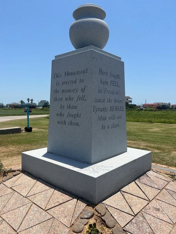 Battle of Velasco Memorial image. Click for full size.
