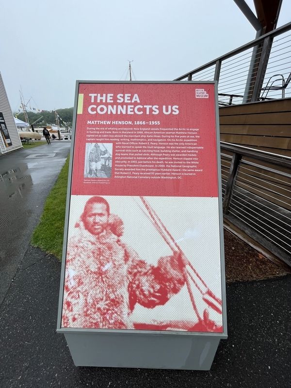 Matthew Henson, 1866 - 1955 Marker image. Click for full size.