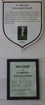 St. Martin's Episcopal Church Marker image. Click for full size.