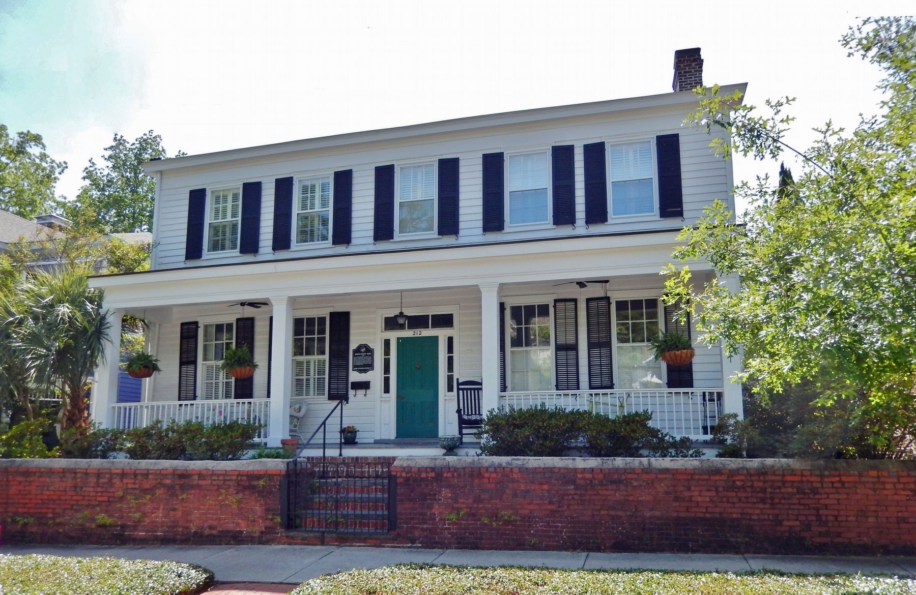 Wright-Murphy House (<i>east/front elevation</i>). Click for full size. Wright-Murphy House (<i>east/front elevation</i>) image. Click for full size.
