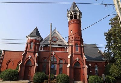 First Methodist Church Marker image. Click for full size.