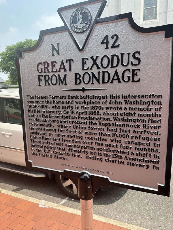 Great Exodus From Bondage Marker image. Click for full size.