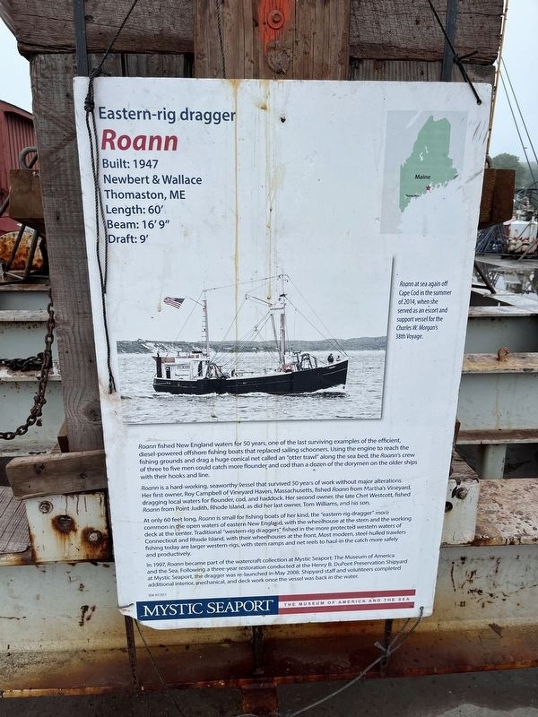 Eastern-rig dragger <i>Roann</i> Marker image. Click for full size.