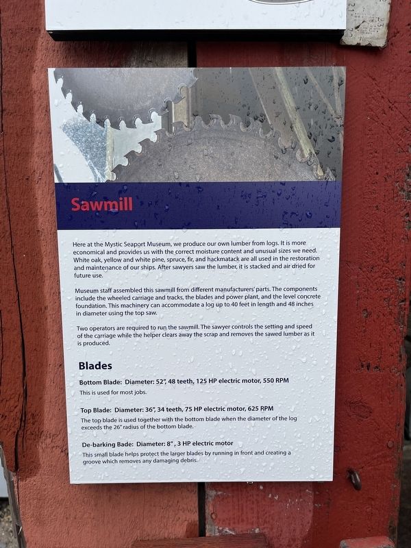 Sawmill Marker. Click for full size. Sawmill Marker image. Click for full size.