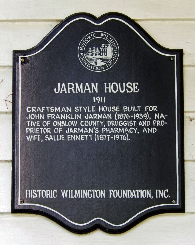 Jarman House Marker image. Click for full size.